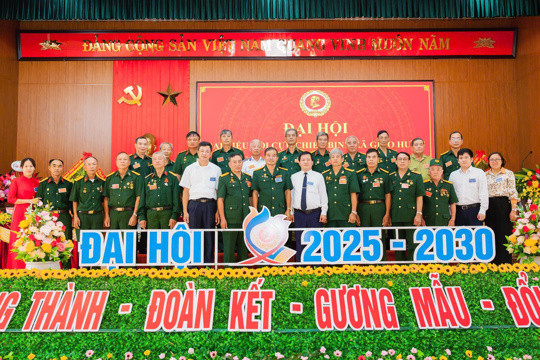 ĐẠI HỘI ĐẠI BIỂU HỘI CỰU CHIẾN BINH XÃ GIAO HƯNG LẦN THỨ VIII, NHIỆM KỲ 2025–2030 THÀNH CÔNG TỐT ĐẸP