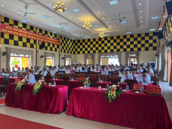 PHIÊN HỌP TRÙ BỊ ĐẠI HỘI ĐẢNG BỘ XÃ GIAO HƯNG LẦN THỨ I, NHIỆM KỲ 2025-2030 